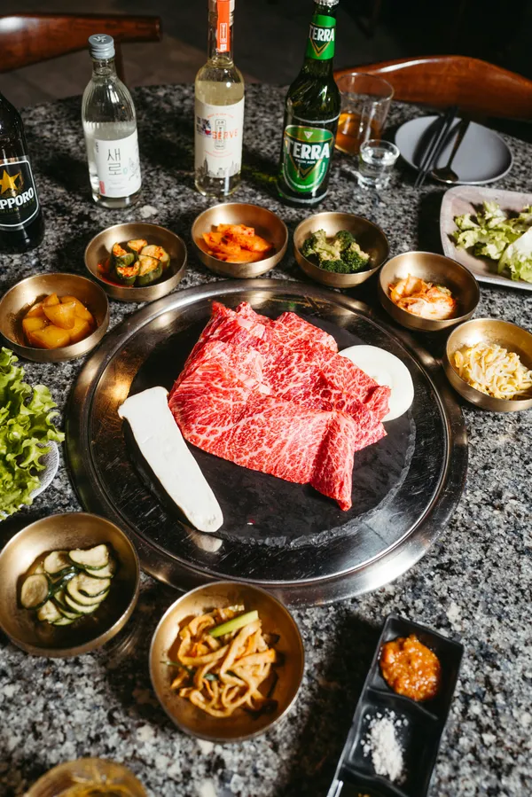 Soju, Beer, and the Korean BBQ Table